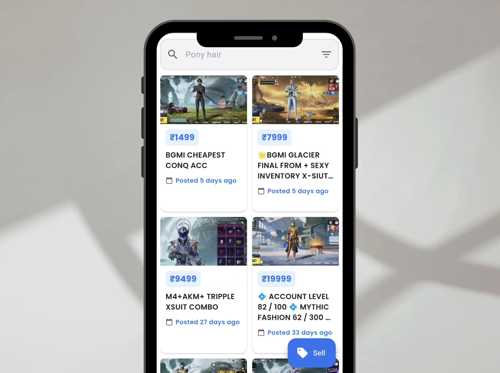 Gaming Account Selling Platform Preview