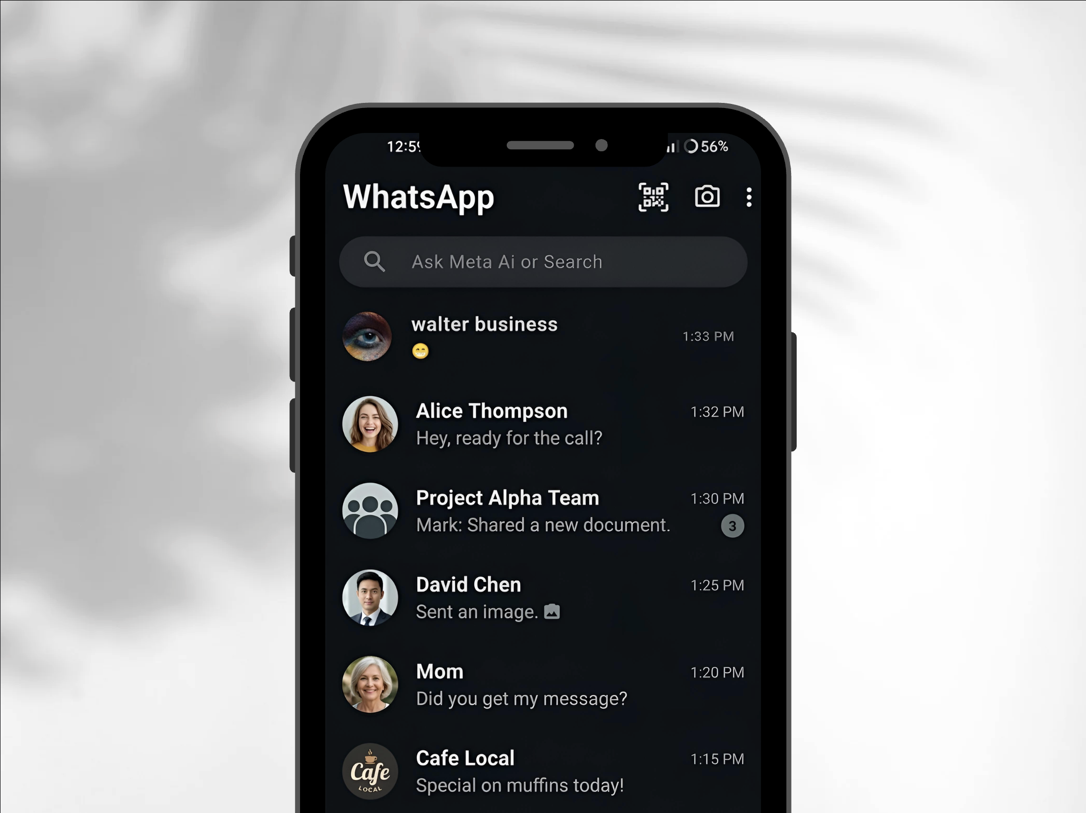 WhatsApp-Style Messaging App Preview